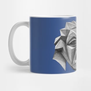 Head artdeco sculpture / Swiss Artwork Photography Mug